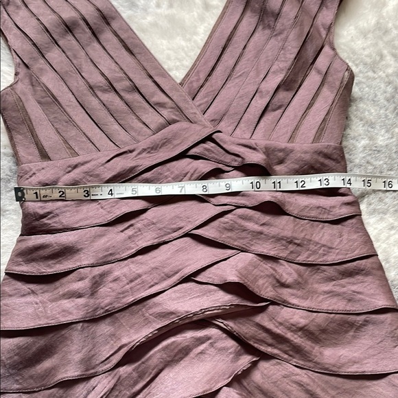 Adrianna Papell Mauve Sleeveless Dress - Picture 5 of 14